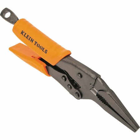 Klein Tools Long Nose Locking Pliers, 9-inch 38612